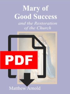 Mary of Good Success Booklet (PDF)